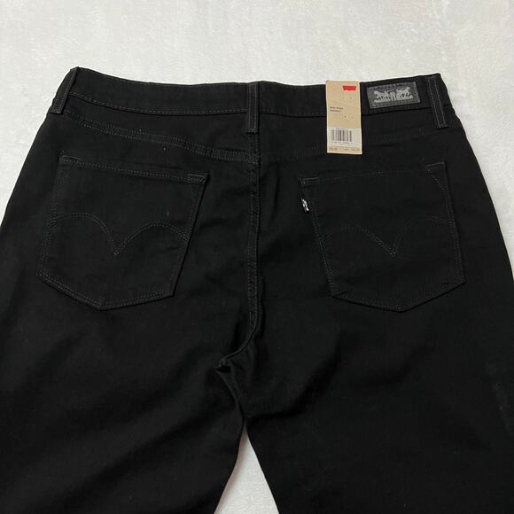 Levi's Plus Size Mid Rise Skinny Jeans Size 16 SHORT NEW Casual Minimalist - Picture 5 of 14